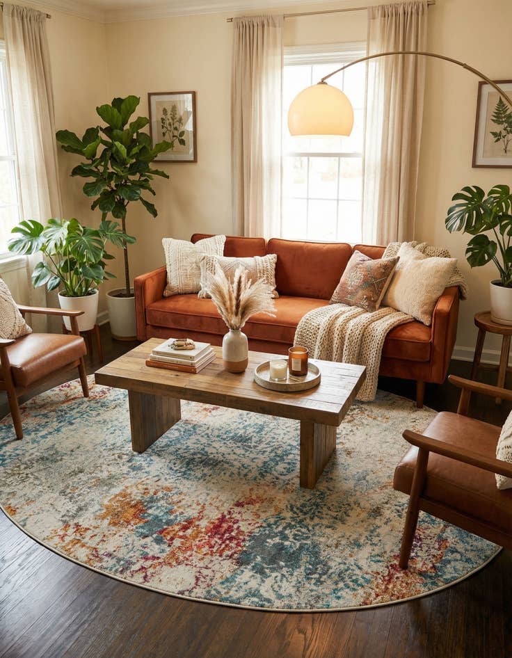 Detail image of 5' x 8' Havana Oval Rug