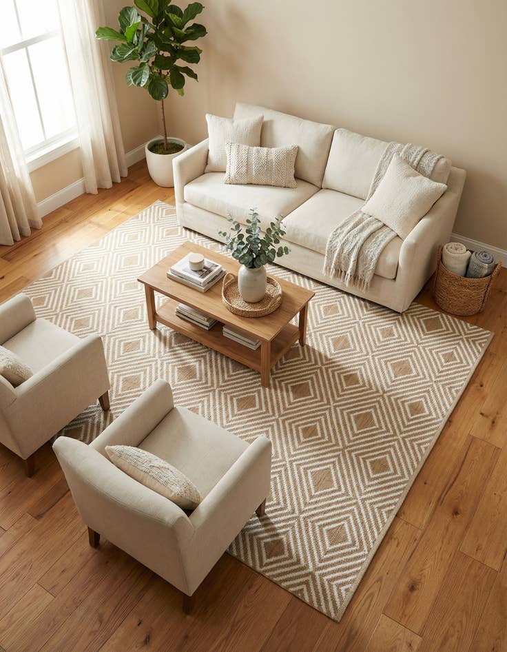 Detail image of 9' x 12'  Washable Jill Zarin Costa Rica Indoor / Outdoor Rug