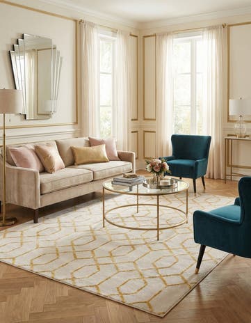 6' x 9' Marilyn Monroe™ Glam Trellis Rug