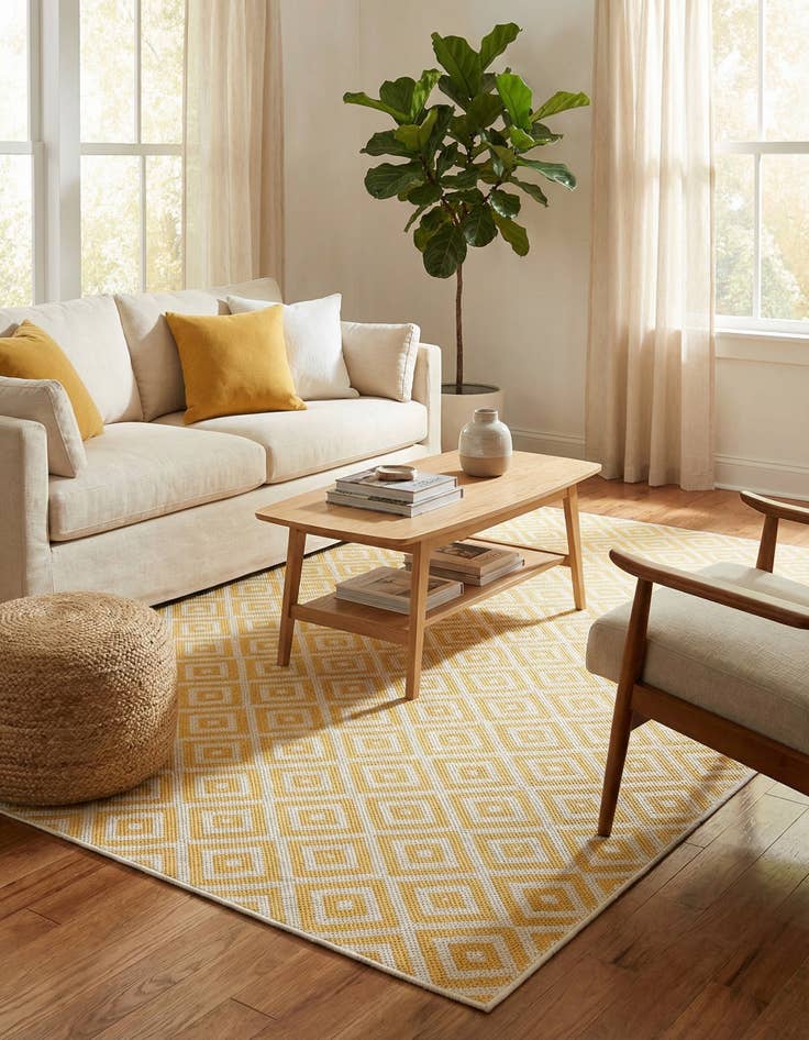 Detail image of 4' x 6'  Washable Jill Zarin Costa Rica Indoor / Outdoor Rug