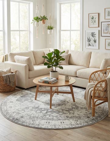 8' x 8' Venice Round Rug