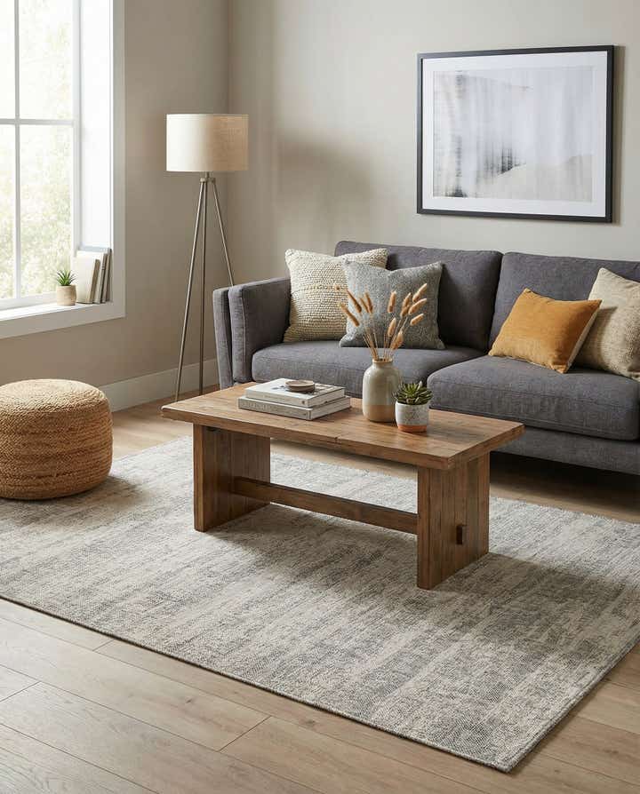 5' 3 x 8' Easy-Clean Modern Indoor / Outdoor Rug