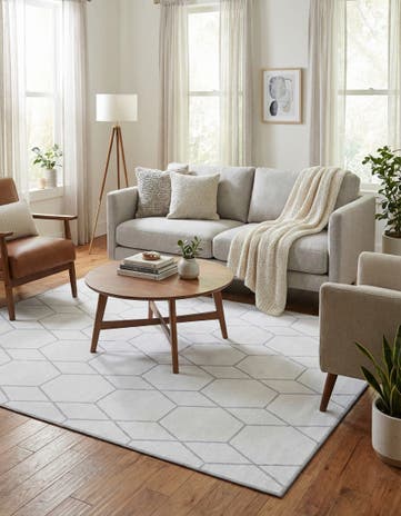 5' 3 x 7' 7 Washable Timeless Rug