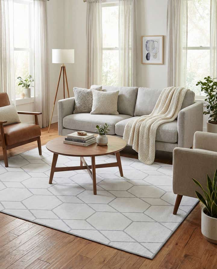 5' 3 x 7' 7 Washable Timeless Rug