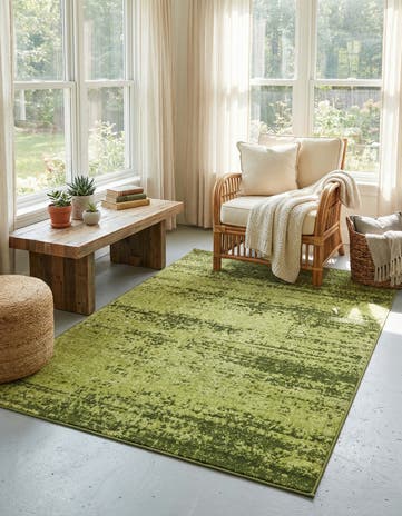 Green Angelica Rug