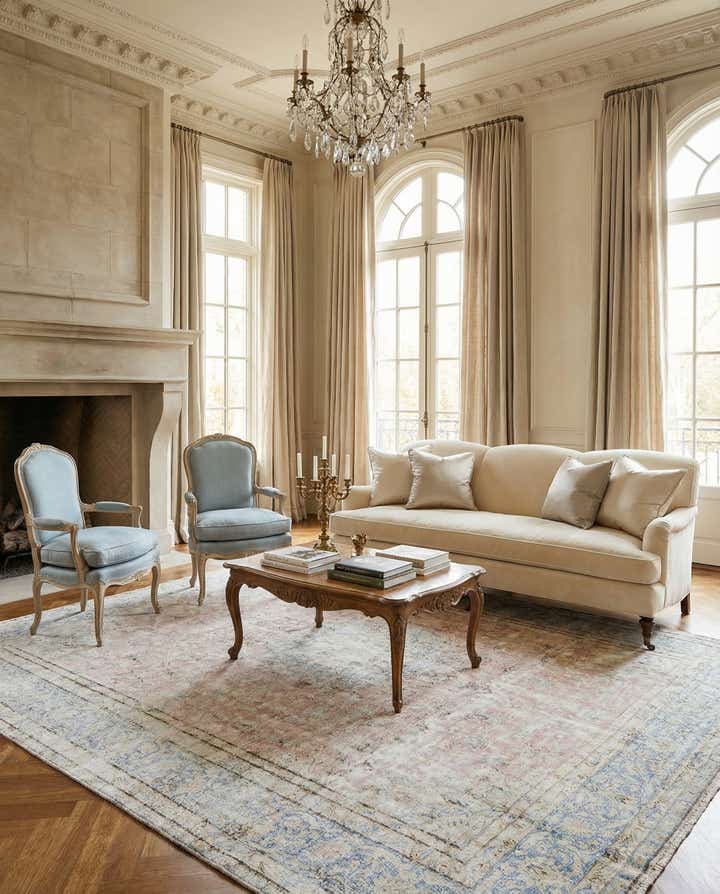 9' 6 x 12' 11 Vintage Royal Wool Rug
