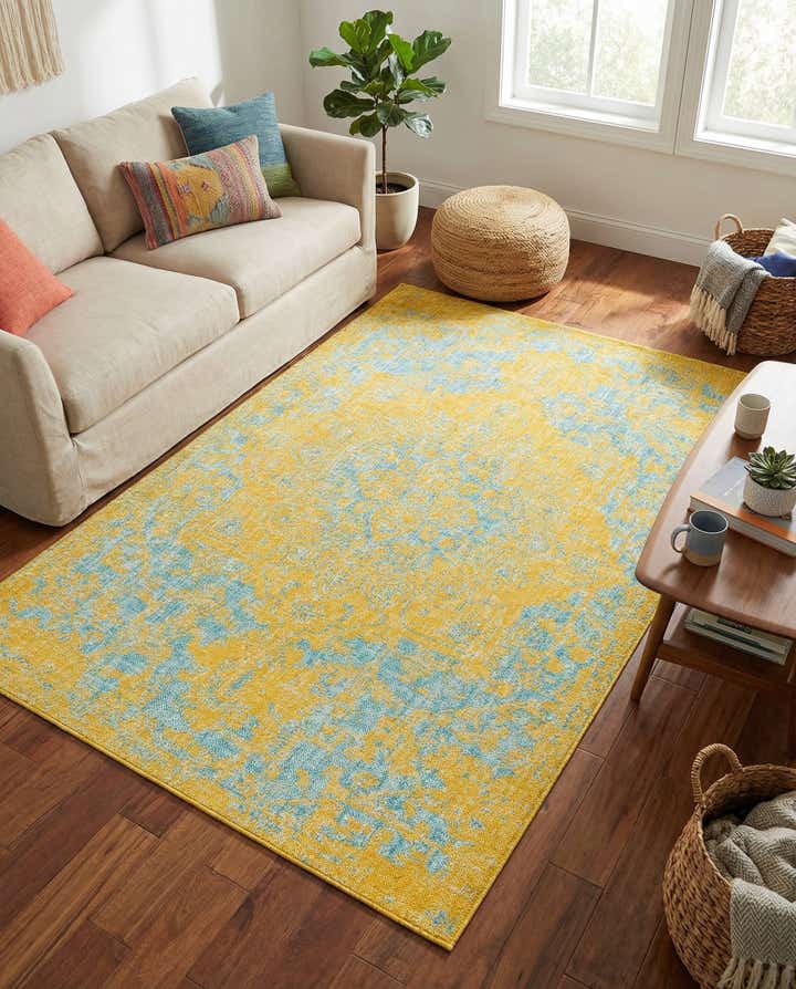 5' 3 x 8' Easy-Clean Jill Zarin Dubai Indoor / Outdoor Rug