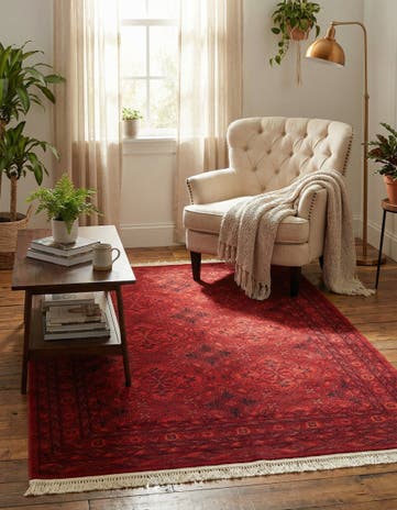 5' 3 x 7' Bokhara Rug
