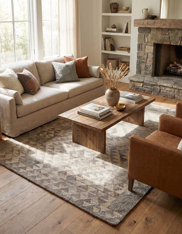3' 11 x 6' Hand Knotted Kilim Maymana Wool Rug