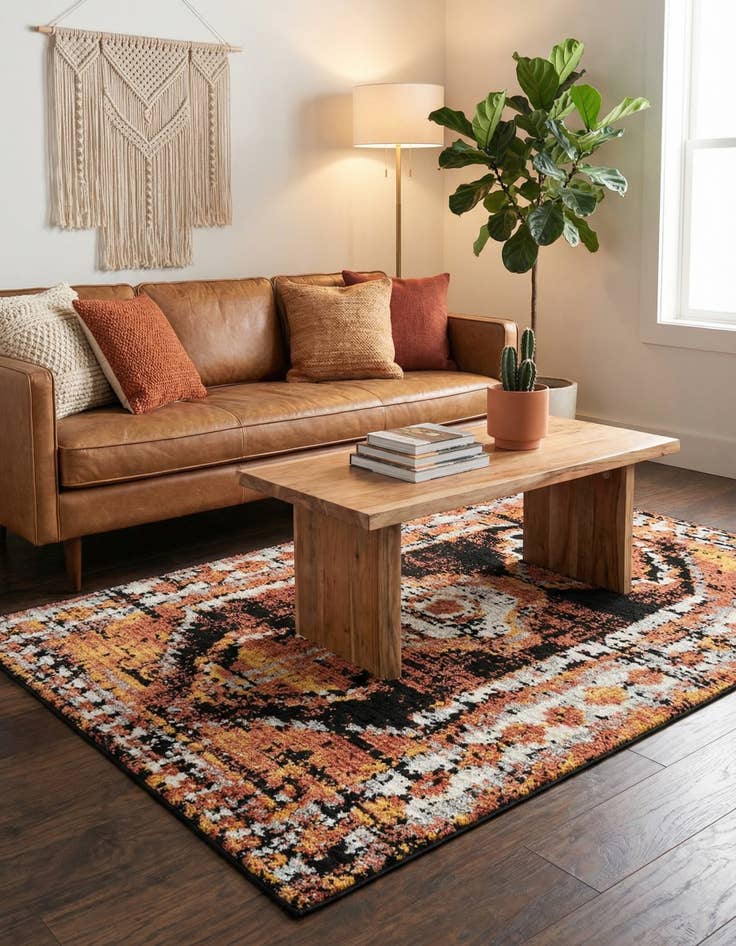 Detail image of 4' x 6' Tagine Rug