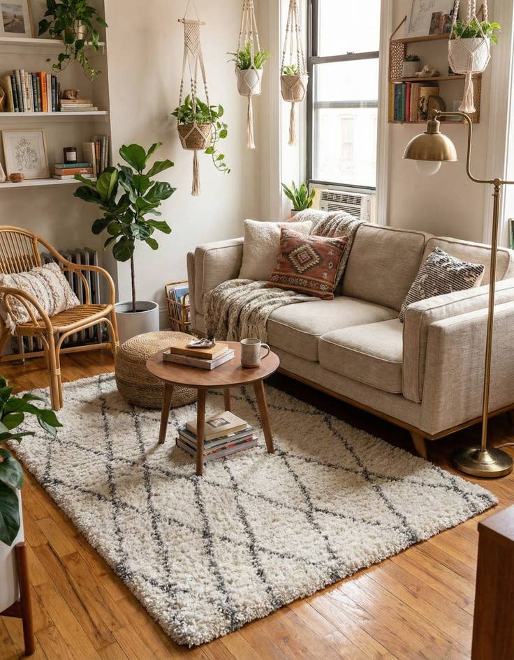 Detail image of  2' x 3' Soft Touch Shag Rug