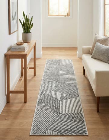 Ivory Oslo Runner Rug