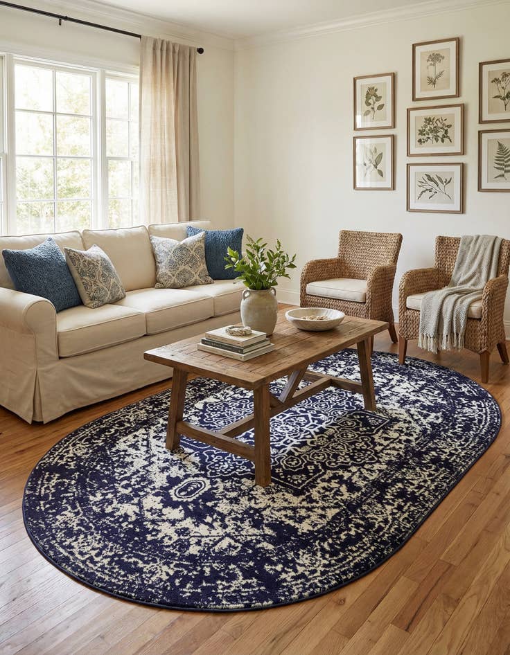 Detail image of 5' 3 x 8' Arlington Oval Rug