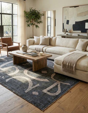 6' 8 x 9' Hand Knotted Ultra Vintage Persian Wool Rug