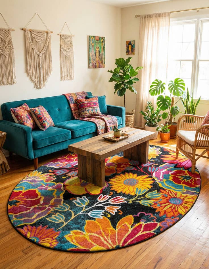 Detail image of  8' x 10' Tuscany Oval Rug