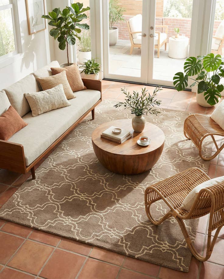 Detail image of 5' x 8' Luna Rug