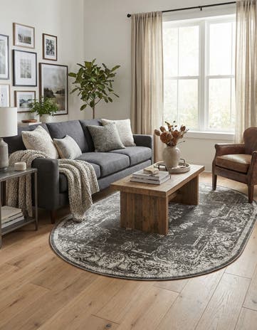 5' 3 x 8' Aarhus Oval Rug