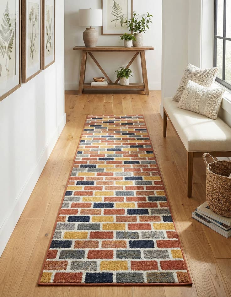 Detail image of 2' x 7' 10 Tagine Runner Rug