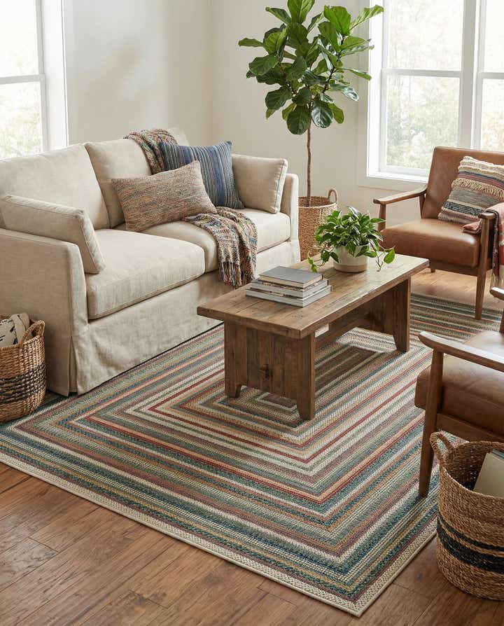 5' x 7' Easy-Clean Baja Indoor / Outdoor Rug