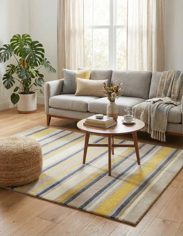 4' x 5' 6 Luna Wool Rug