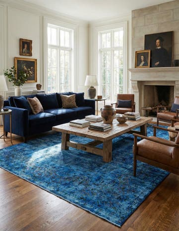 8' 1 x 11' Vintage Royal Wool Rug
