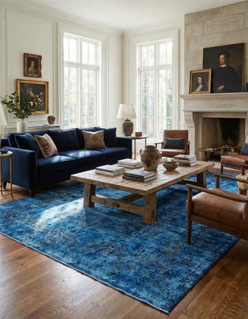 8' 1 x 11' Vintage Royal Wool Rug