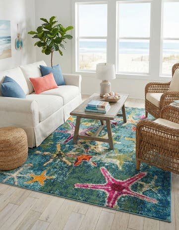5' x 8' Washable Amalfi Rug