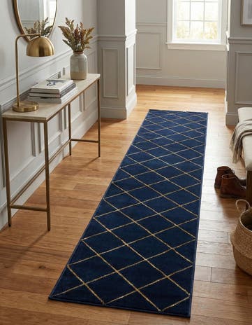 2' 7 x 12' Vogue Geo Runner Rug