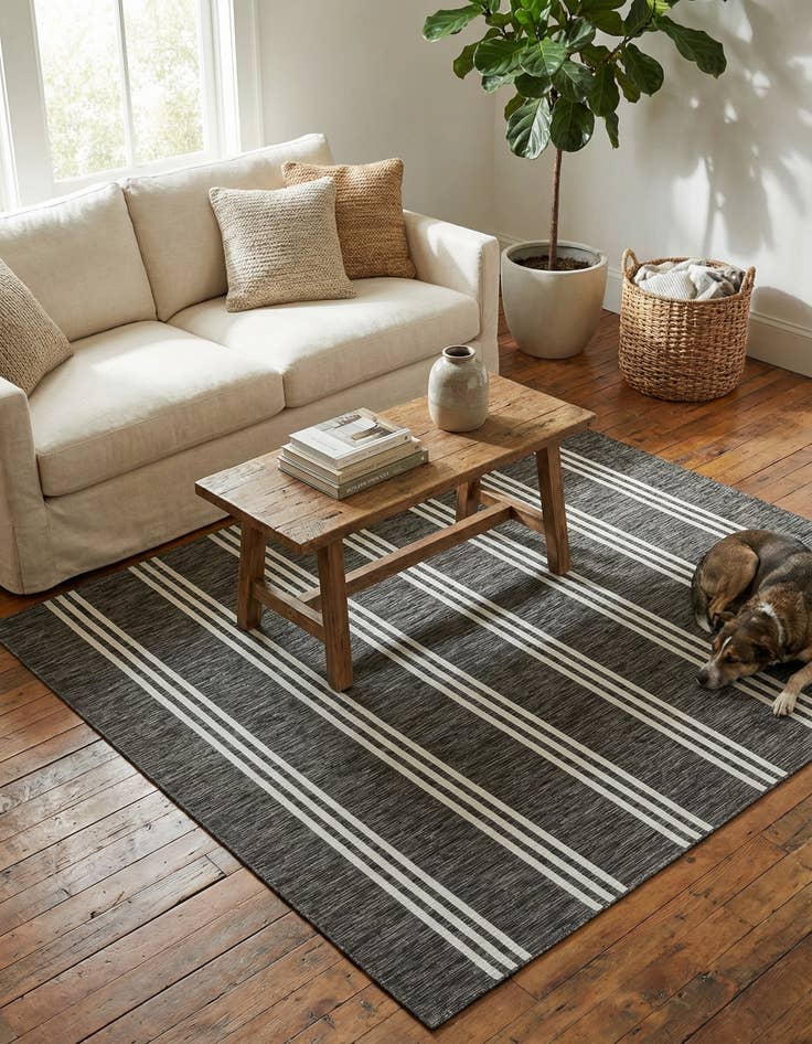 Detail image of 10' 8 x 10' 8  Washable Jill Zarin Anguilla Indoor / Outdoor Square Rug