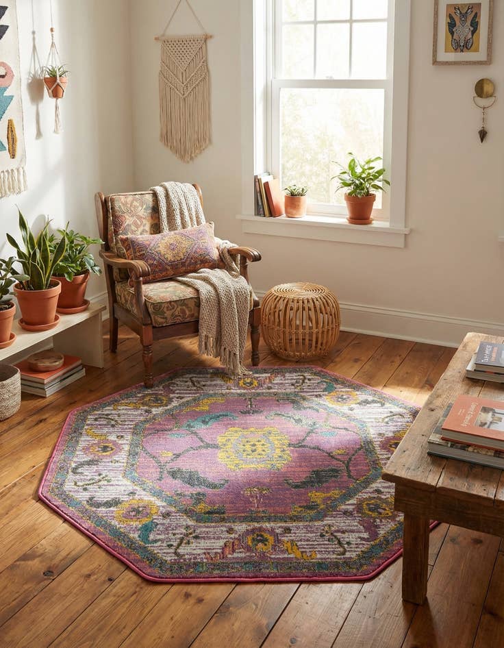 Detail image of 4' x 4' Paragon Octagon Rug