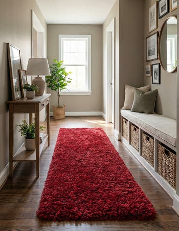 2' 7 x 10' Infinity Shag Runner Rug