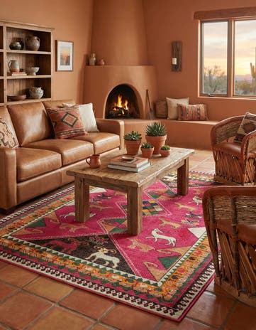7' x 10' Washable Mesa Rug