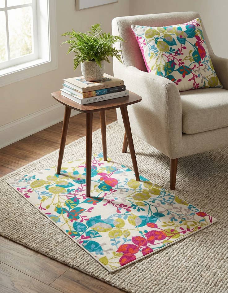 Detail image of  1' 4 x 1' 4 Azalea Sample Rug