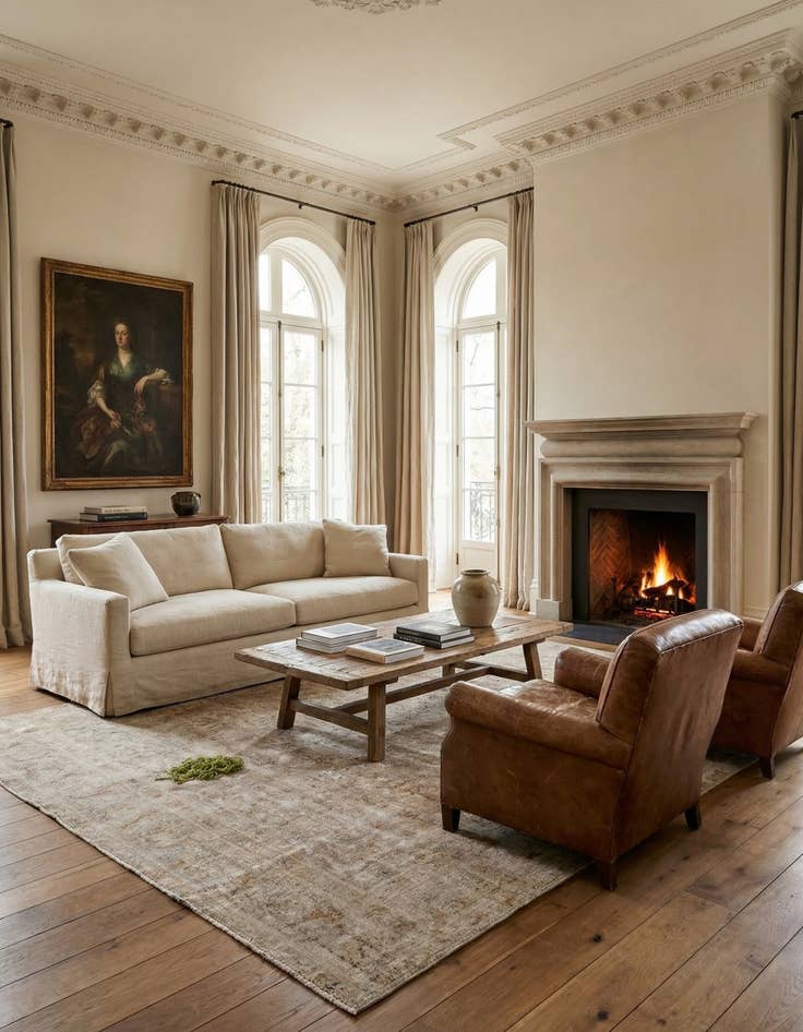 Detail image of 9' 4 x 12' 6  Hand Knotted Ultra Vintage Persian Wool Rug