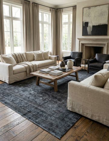 7' 10 x 11' 6 Hand Knotted Ultra Vintage Persian Wool Rug