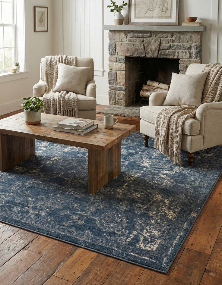 Detail image of 5' 3 x 5' 3 Oregon Square Rug