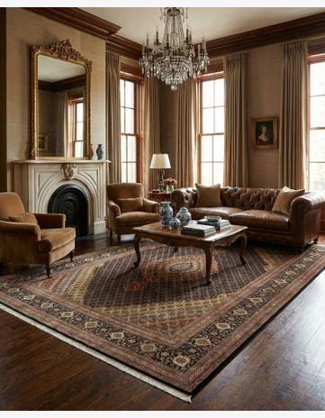 8' 4 x 11' 10 Tabriz Mahi Rug