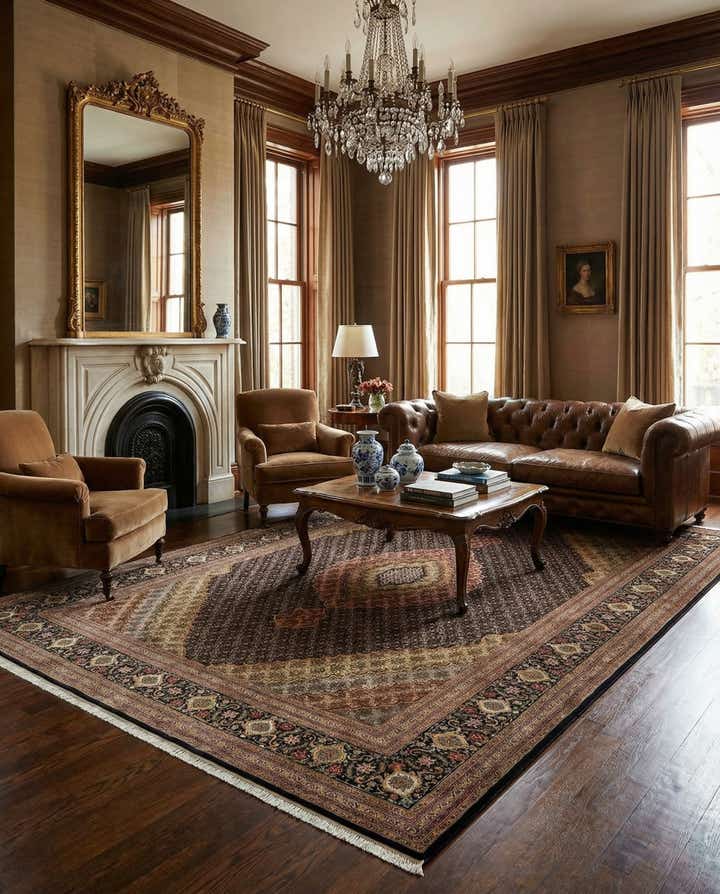 8' 4 x 11' 10 Tabriz Mahi Rug