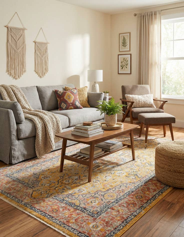 Detail image of  4' x 6' Lola Rug