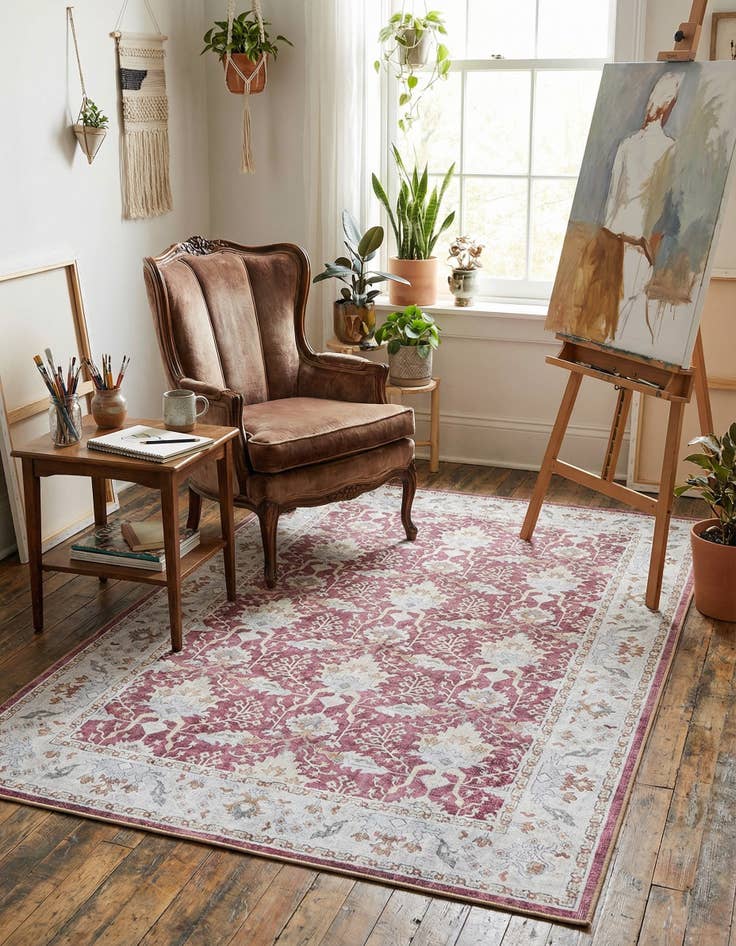 Detail image of 6' 1 x 9' Timeless Rug