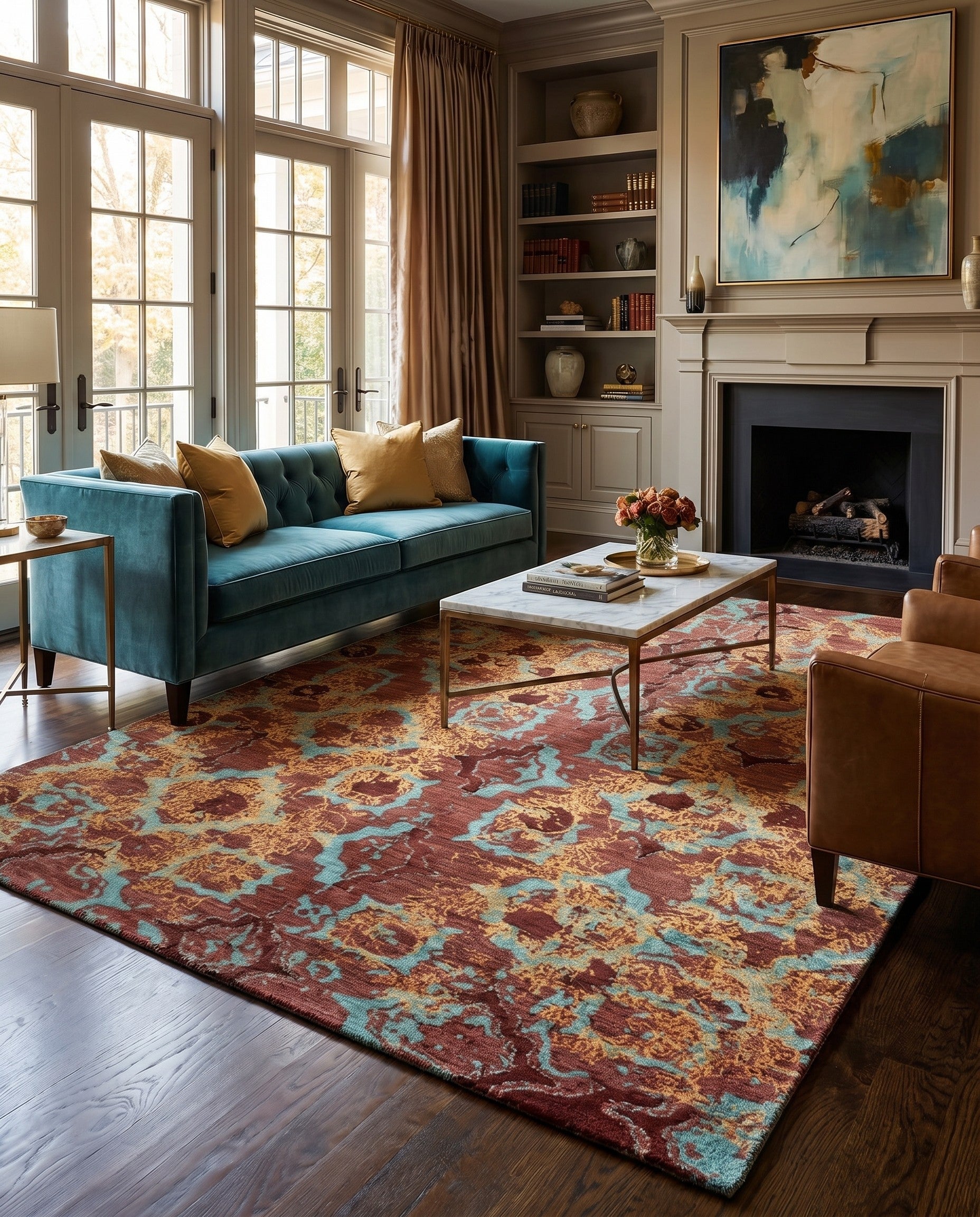 5' 5 x 7' 11 Anar Wool Rug