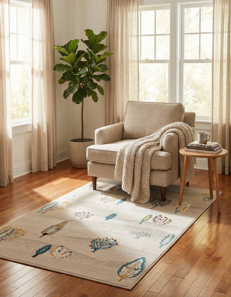 Detail image of 3' 1 x 5' 3 Laguna Rug