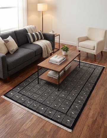 Midnight Blue Aakaar Rug