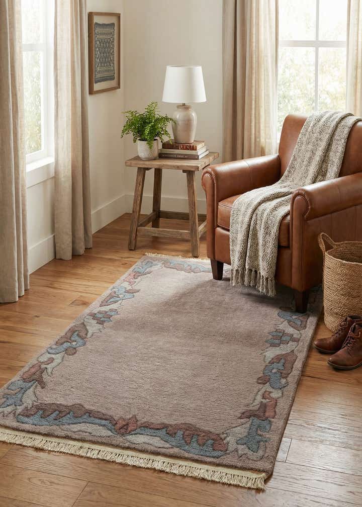 3' x 5' 3 Hand Knotted Tibet Wool Rug