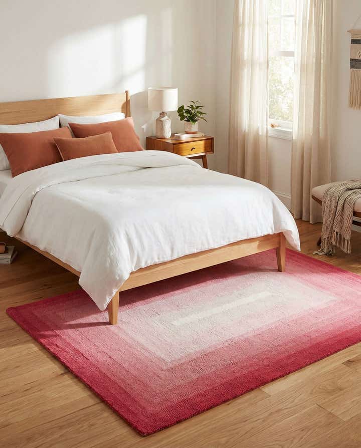 4' 1 x 6' 1 Ombre Wool Rug