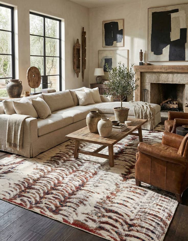 Detail image of 8' 8 x 11' 4 Vintage Rug