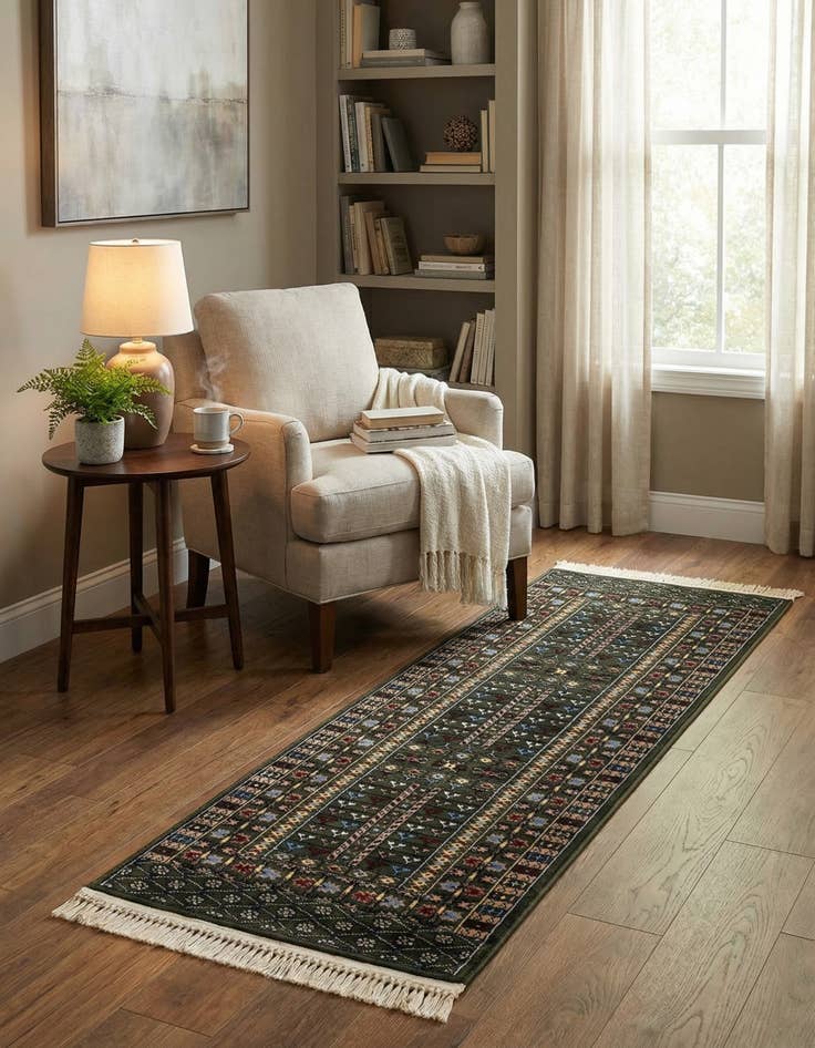 Detail image of 2' x 6' Bokhara Runner Rug