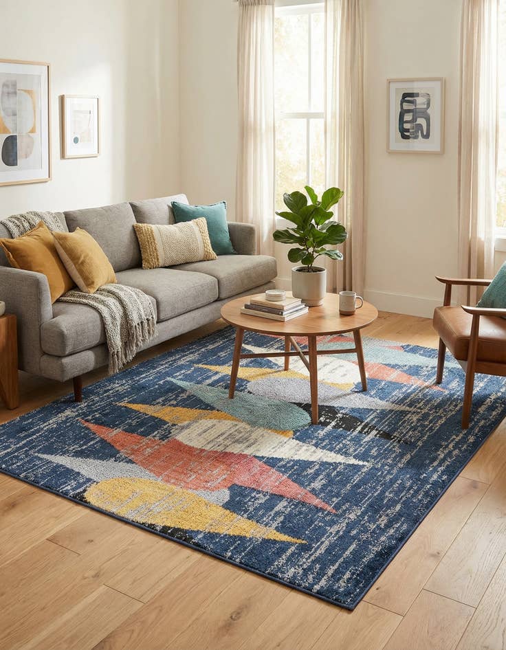 Detail image of 7' 10 x 7' 10 Tagine Square Rug