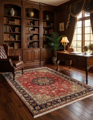 4' 10 x 6' 7 Tabriz Rug