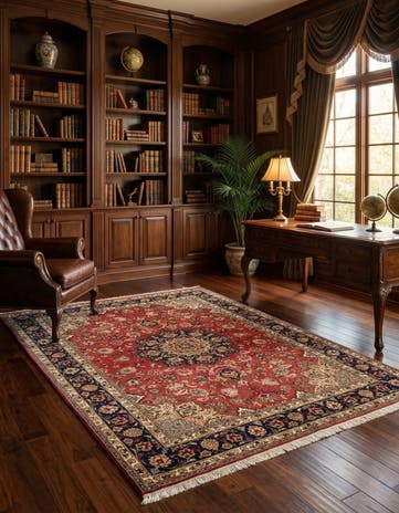 4' 10 x 6' 7 Tabriz Rug
